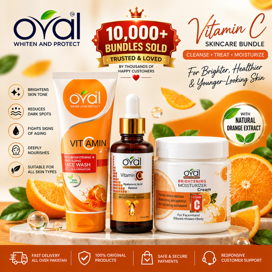 OVAL Vitamin C Glow Skincare Bundle