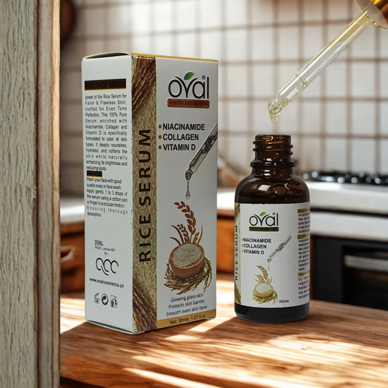 Oval Rice Serum – Deep Hydration & Natural Glow