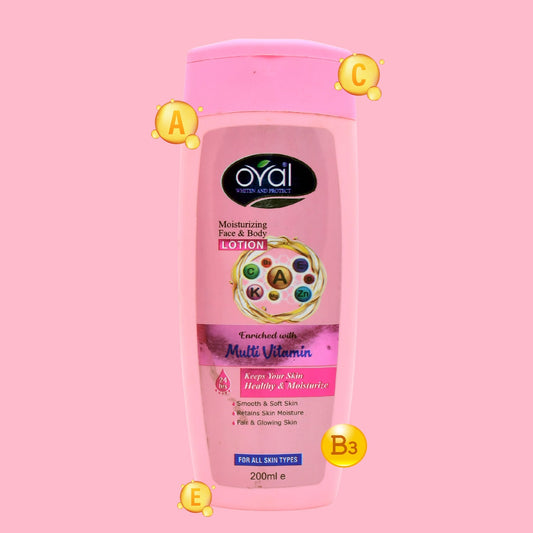 Muti Vitamin Face and Bady Moisturizing Lotion