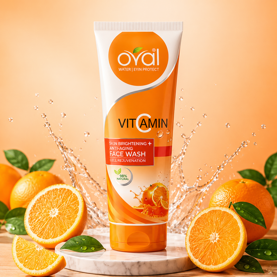 Oval Vitamin C Face Wash – Skin Brightening & Refreshing Daily Cleanser