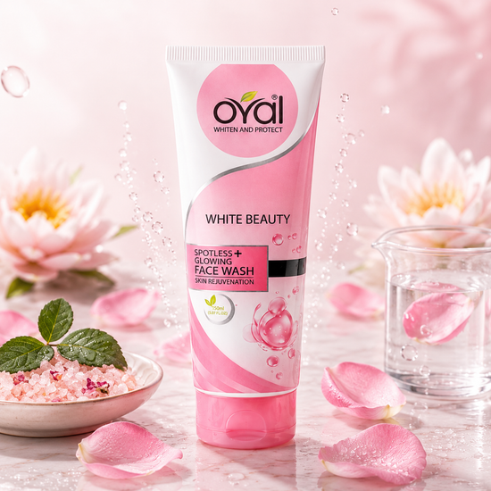Oval White Beauty Face Wash – Spotless Glow & Gentle Daily Cleanser
