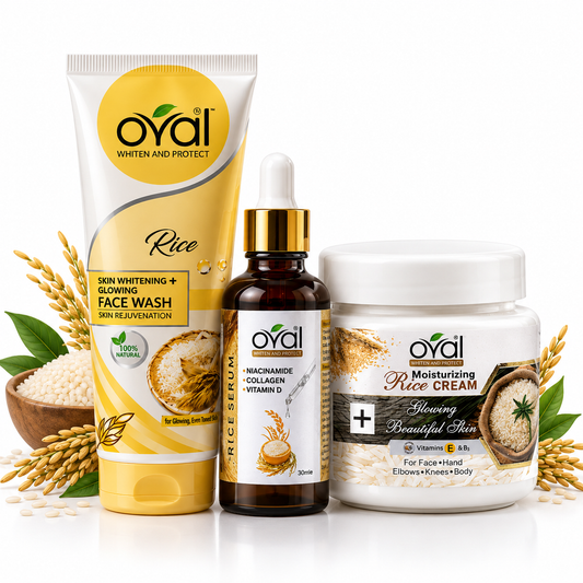 OVAL Rice Glow Skincare Bundle