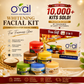Oval Facial Kit – Complete 6-Step Facial Care Routine for Clean, Smooth & Radiant-Looking Skin