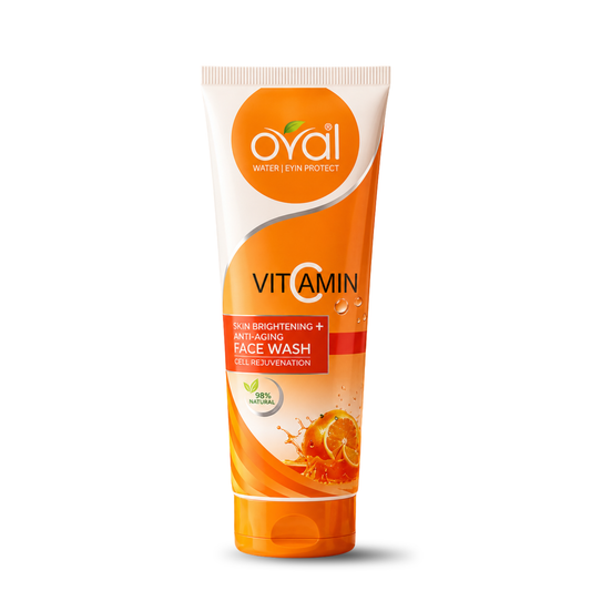 Oval Vitamin C Face Wash – Skin Brightening & Refreshing Daily Cleanser