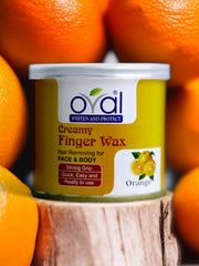 Oval Creamy Finger Wax
