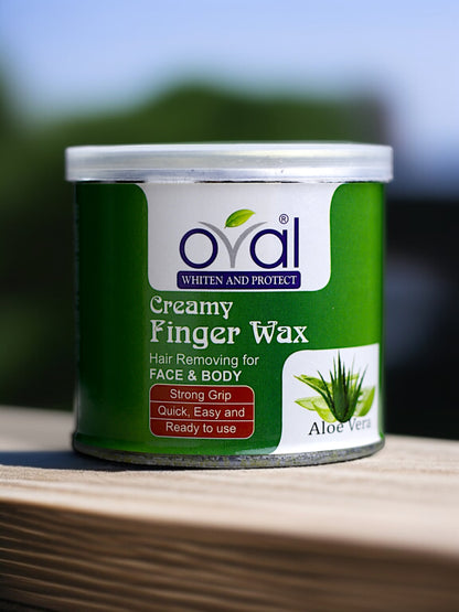Oval Creamy Finger Wax
